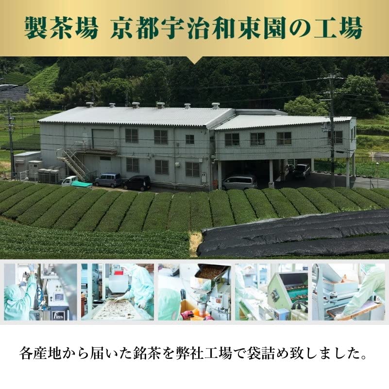 業務用ティーバッグ 大容量 10gx100p 水だし煮出し兼用 (国産玄米茶　京都工場)　【ケース入数：10】