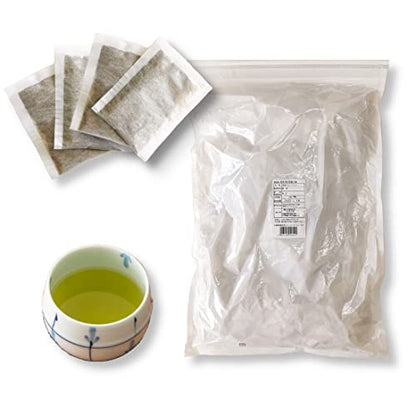 業務用ティーバッグ 大容量 10gx100p 水だし煮出し兼用 (国産煎茶　京都工場)　【ケース入数：10】